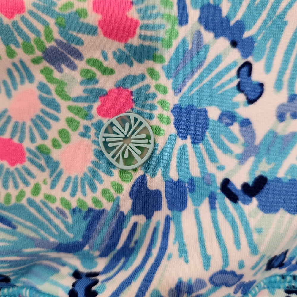 Lilly Pulitzer Luxletic High Rise Weekender Sink Or Swim Size XS - Picture 7 of 10